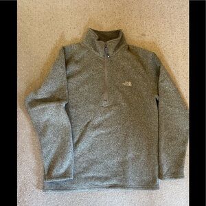 North Face Quarter Zip Mens Small
